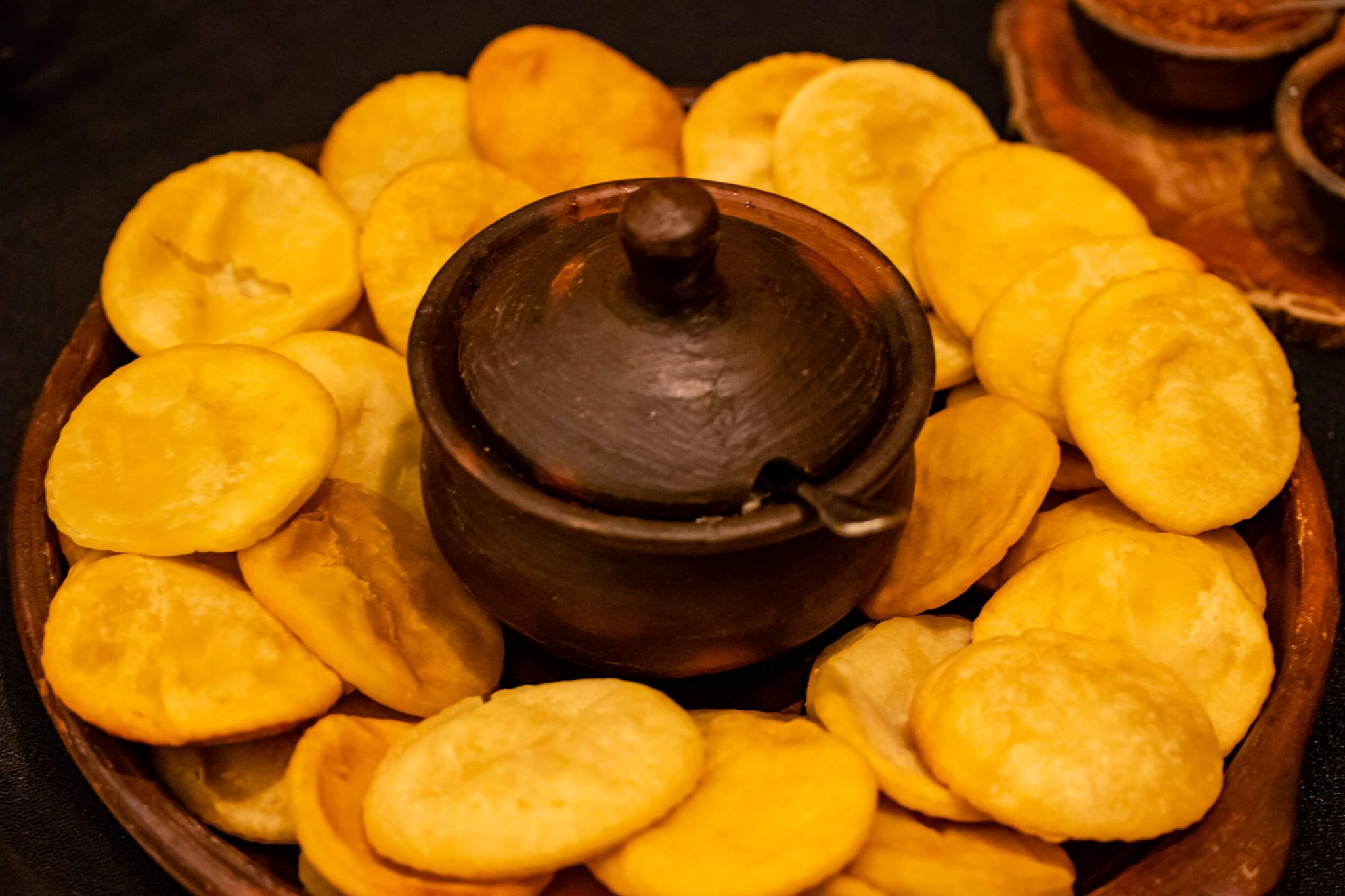 Clasica sopaipilla chilena